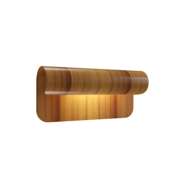 Cascade One Light Wall Lamp in Teak (486|420612)