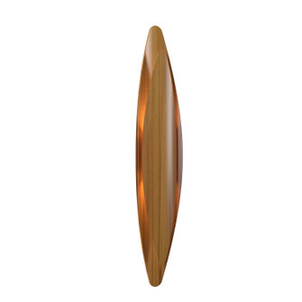 Leaf One Light Wall Lamp in Teak (486|420512)