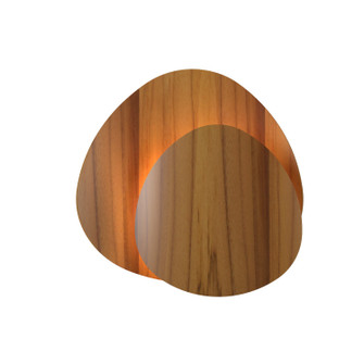 Leaf Two Light Wall Lamp in Teak (486|420412)