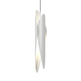 Leaf One Light Pendant in Organic White (486|150947)