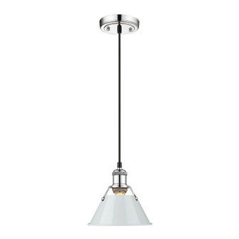 Orwell One Light Mini Pendant in Chrome (62|3306SCHDB)