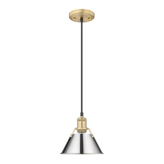 Orwell One Light Mini Pendant in Brushed Champagne Brass (62|3306SBCBCH)