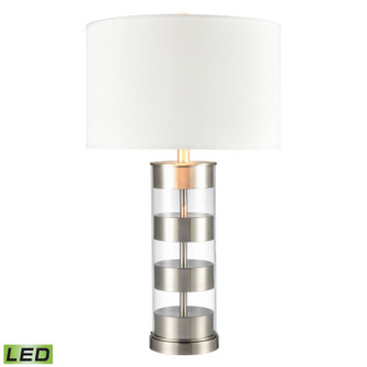 Margin LED Table Lamp in Satin Nickel (45|S00198054LED)