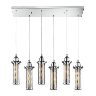 Fulton Six Light Pendant in Polished Chrome (45|663156RC)