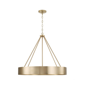 Weller Four Light Chandelier in Matte Brass (65|453041MA)