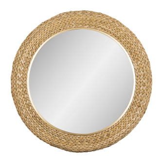 Athena Mirror in French Gold/Natural Seagrass (137|457MI40FGN)
