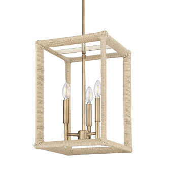 Kimber Three Light Pendant in Modern Brass (62|20753PMBSLNR)