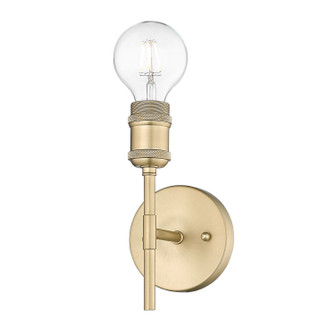 Axel One Light Wall Sconce in Brushed Champagne Brass (62|19451WBCB)