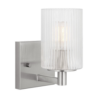Lando One Light Wall / Bath Sconce in Brushed Steel (1|GLV1041ENBS)
