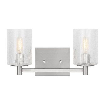 Parker Two Light Wall / Bath in Brushed Steel (1|GLV1032ENBS)