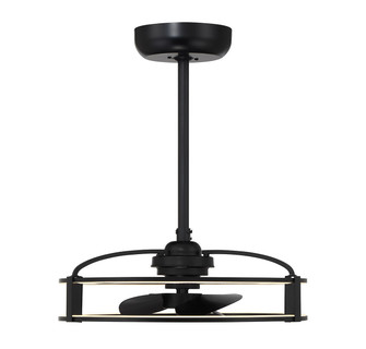 Vesta LED Fan D'Lier in Matte Black (51|23FD64589)