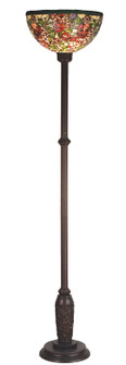 Romance Rose 70.5'' Torchiere in Verdi Washed Mahogany Bronze W Gold (57|14879)