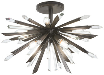 Elsa Eight Light Semi-Flush Mount in Midnight Graphite (29|N1946766)