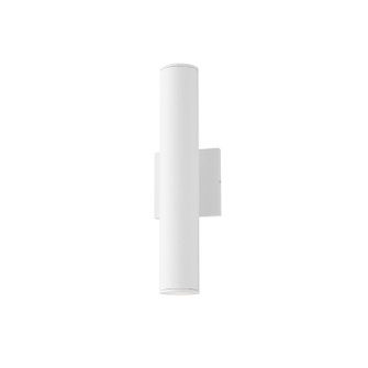 Calibro LED Outdoor Wall Sconce in White (16|86433WT)