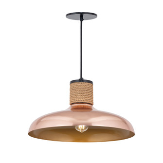 Bingham One Light Pendant in Copper (16|22494CP)