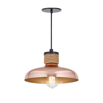 Bingham One Light Pendant in Copper (16|22492CP)