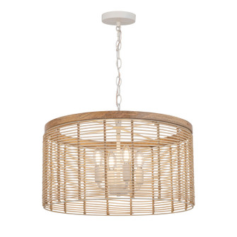 Vannerie Four Light Pendant in Ecru (16|22445NAEC)