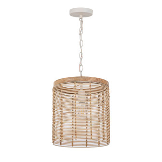 Vannerie One Light Pendant in Ecru (16|22442NAEC)