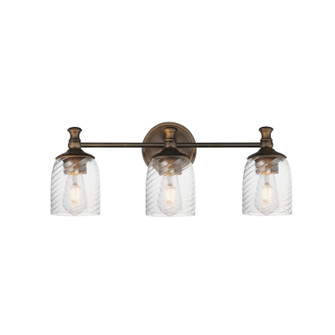 Swirl Three Light Bath Vanity in Antique Bronze (16|21353CRANB)