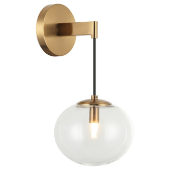 BULBUS One Light Wall Sconce in Aged Gold Brass (423|W38101AG)