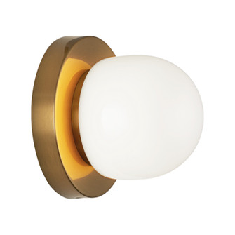 Pizzazz LED Wall Sconce in Aged Gold Brass (423|S14501AG)