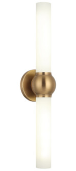 Pierce LED Wall Sconce in Aged Gold Brass (423|S00612AG)