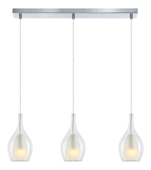 Jericho Three Light Pendant in Chrome (423|C37513CHCL)