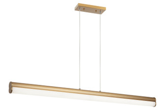 Junction LED Pendant in Aged Gold Brass (423|C36542AG)