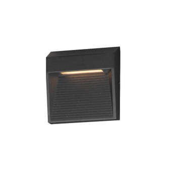 Steppes LED Outdoor Wall Sconce in Black (86|E41552BK)