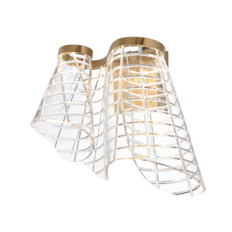 Tartan LED Wall Sconce in Brushed Champagne (86|E2481182BCN)