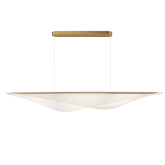 Manta LED Linear Pendant in Gold (86|E24718144GLD)