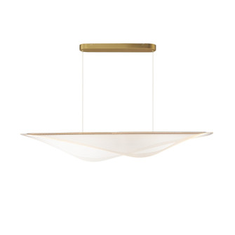 Manta LED Linear Pendant in Gold (86|E24716144GLD)