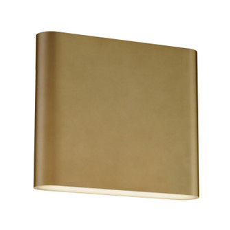Spartan LED Wall Sconce in Natural Aged Brass (86|E23235NAB)