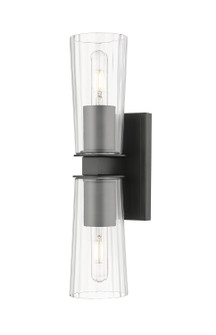 Titus Two Light Wall Sconce in Matte Black (224|8262SMB)