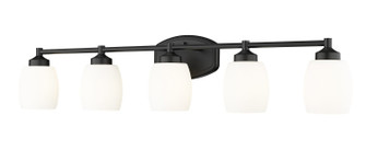 Kendrick Five Light Vanity in Matte Black (224|7455VMB)