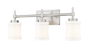 Cadoc Three Light Vanity in Brushed Nickel (224|6223VBN)