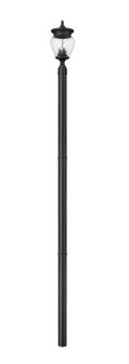 Davina Three Light Outdoor Post Mounted Fixture in Black (224|5016PHMR5009P96BK)