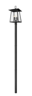 Rainer Five Light Outdoor Post Mounted Fixture in Black (224|5015PHXLR5009P96BK)