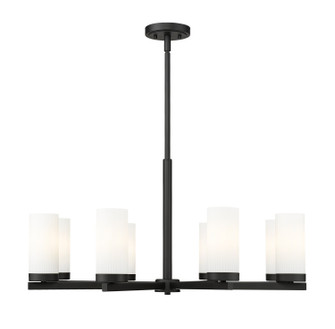Danica Eight Light Chandelier in Matte Black (224|30448MB)