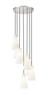 Farrell Seven Light Chandelier in Brushed Nickel (224|3043P77RBN)