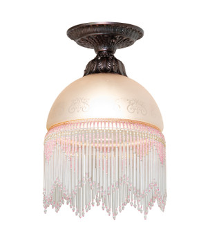 Roussillon One Light Flushmount in Mahogany Bronze (57|276118)