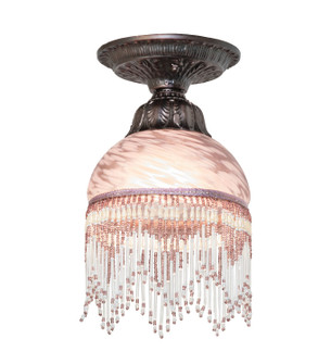 Roussillon One Light Flushmount in Mahogany Bronze (57|276112)