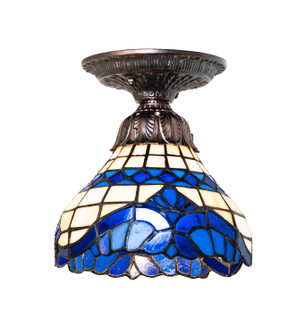 Baroque One Light Flushmount in Mahogany Bronze (57|276107)