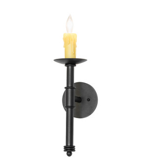 Amada One Light Wall Sconce in Textured Black (57|275800)