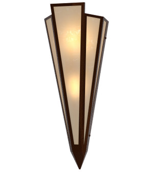 Brum Two Light Wall Sconce in Sepia Brown (57|255789)