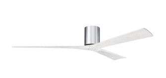 Irene-3H 72'' Ceiling Fan in Polished Chrome (101|IR3HCRMWH72)