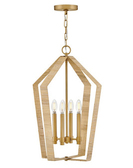 Sammi LED Pendant in Lacquered Brass (531|83644LCB)
