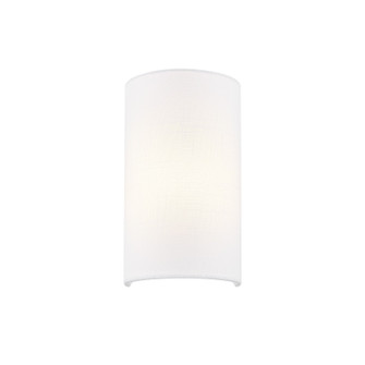 Textile One Light Wall Sconce (102|FAB5945WHTE)