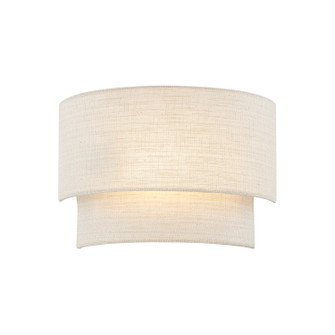 Textile One Light Wall Sconce (102|FAB5770CREM)