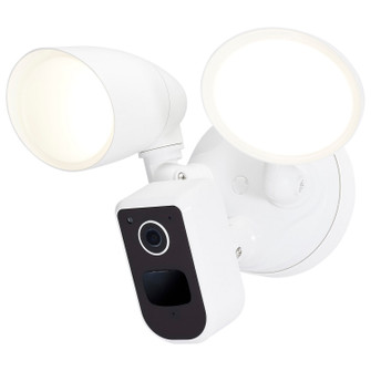 LED Outdoor Security Light with Camera in White (72|65930)